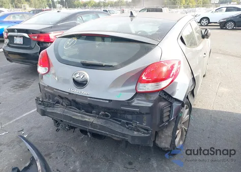 2016 Hyundai Veloster из США, поврежденный, VIN KMHTC6AD8GU248617